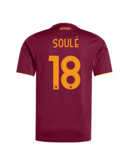 AS Roma Matias Soule #18 Replika Hemmakläder 2025-26 Kortärmad